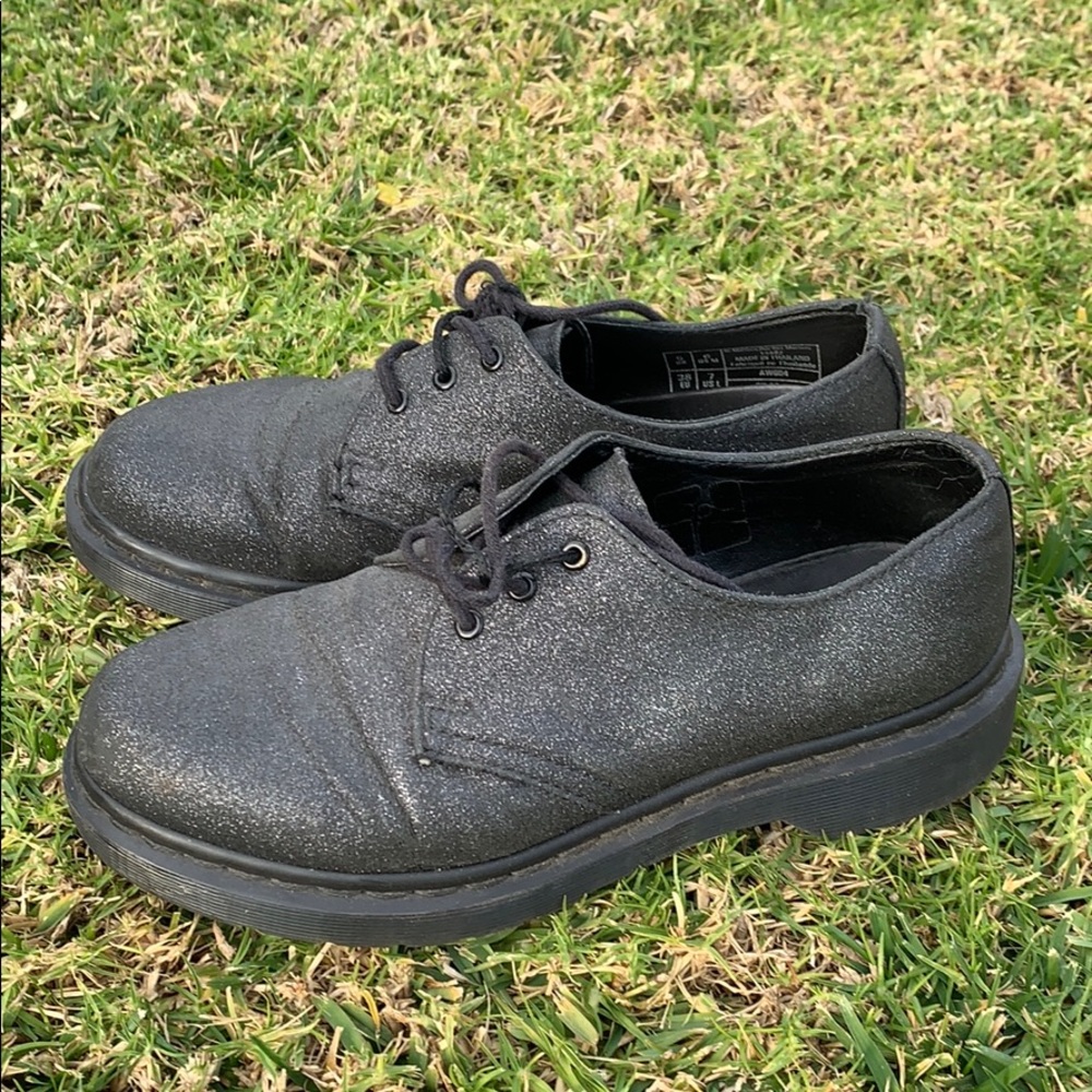 Dr. Martens sparkly low tops